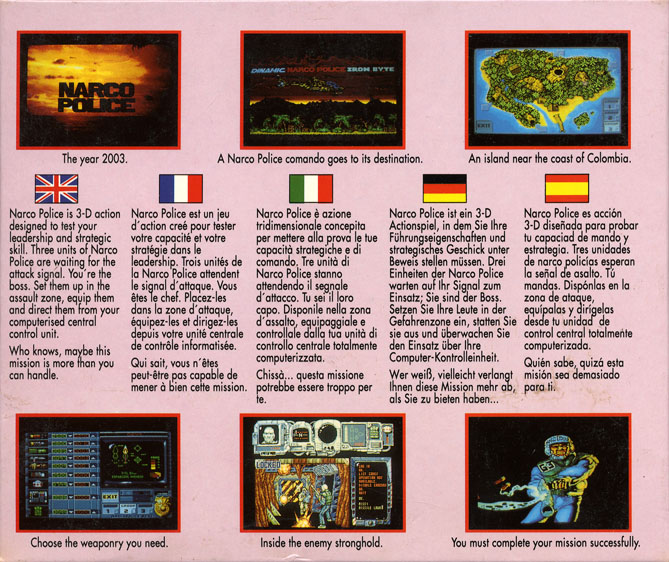 Screen from Narco Police
