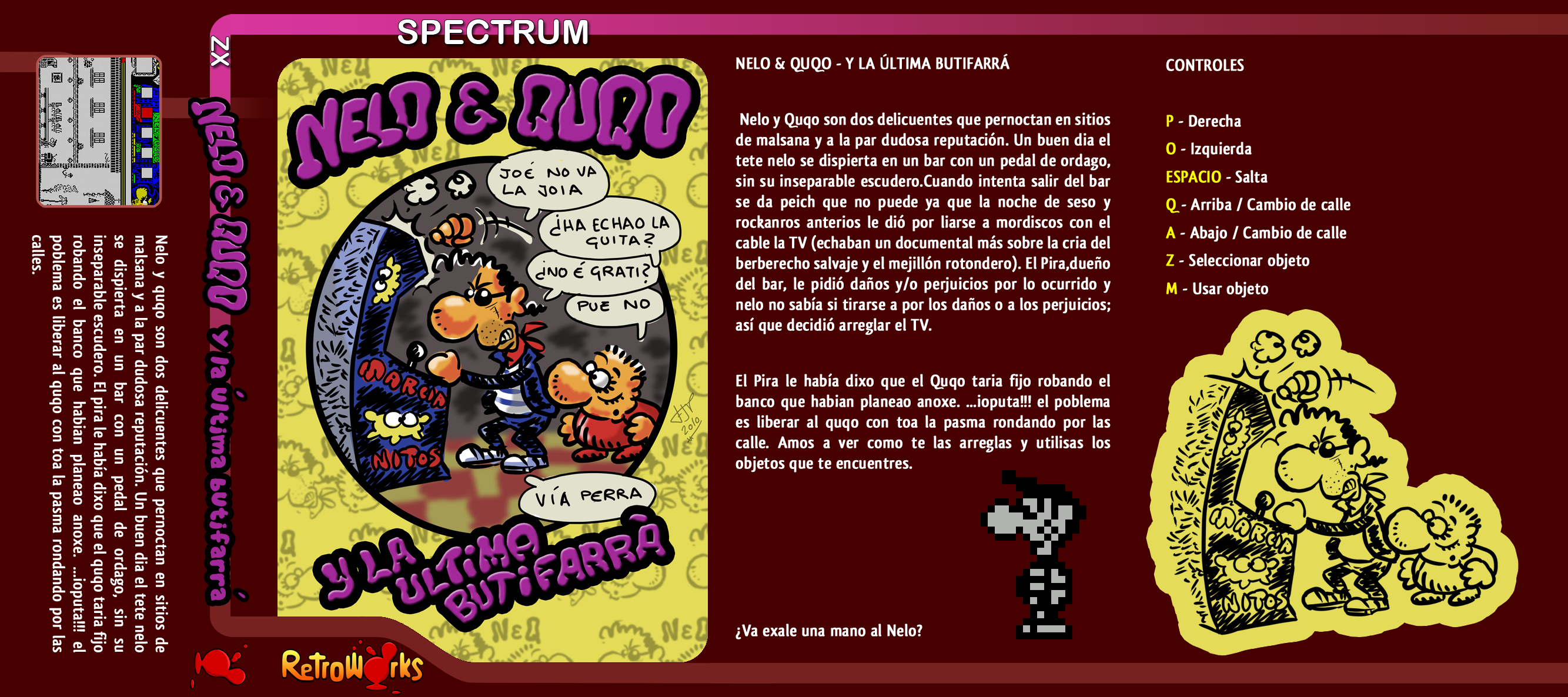 Screen from Nelo & Quqo and the Last Butifarreisson