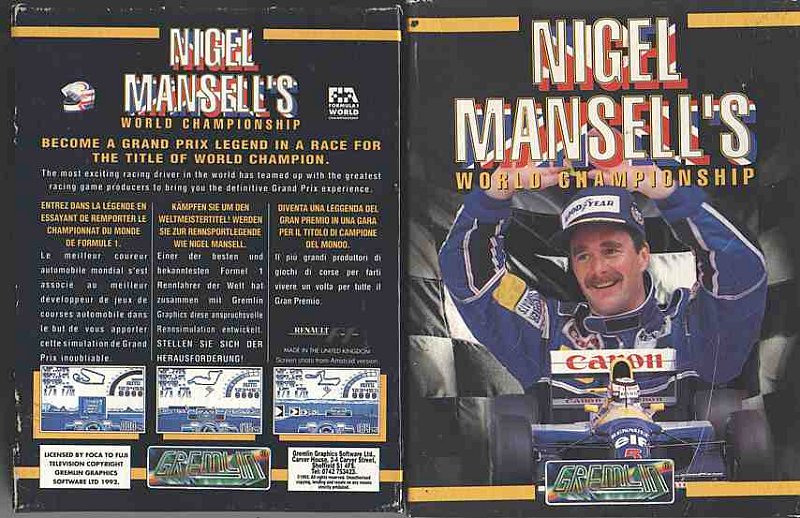 Screen from Nigel Mansell's World Championship