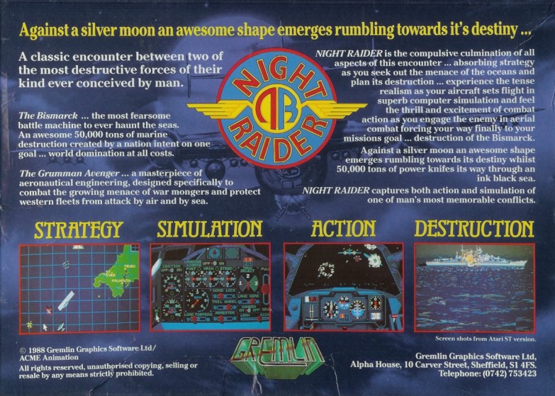 Screen from Night Raider