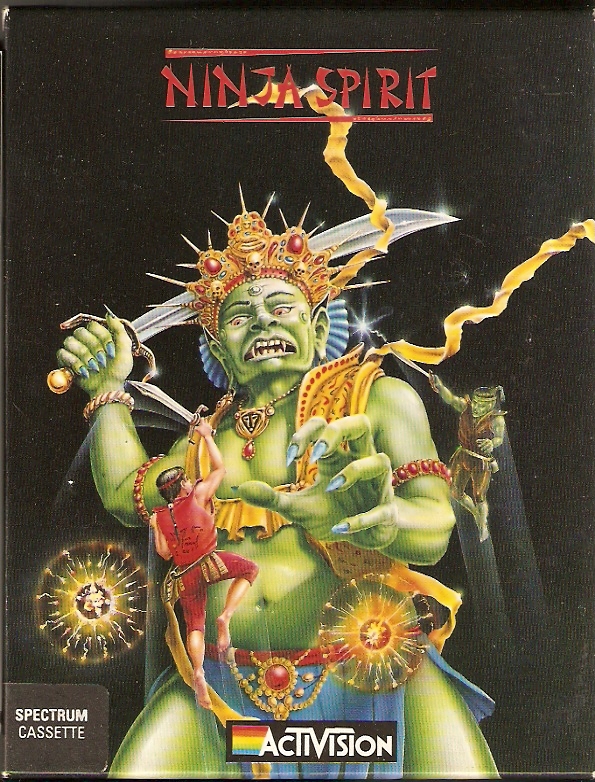 Screen from Ninja Spirit