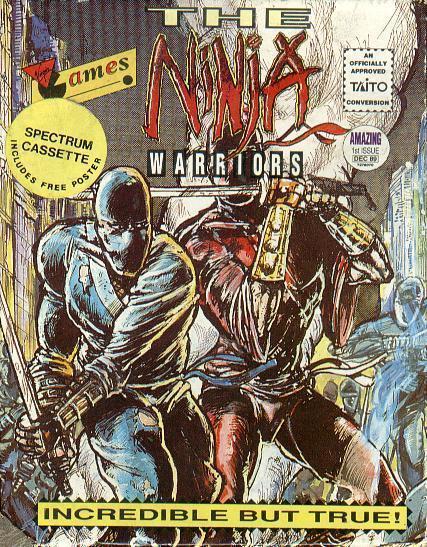 Screen from The Ninja Warriors