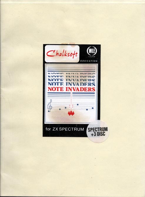Screen from Note Invaders