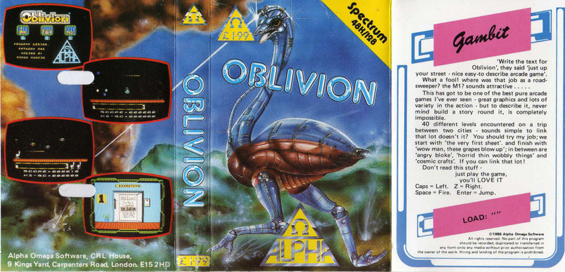Screen from Oblivion