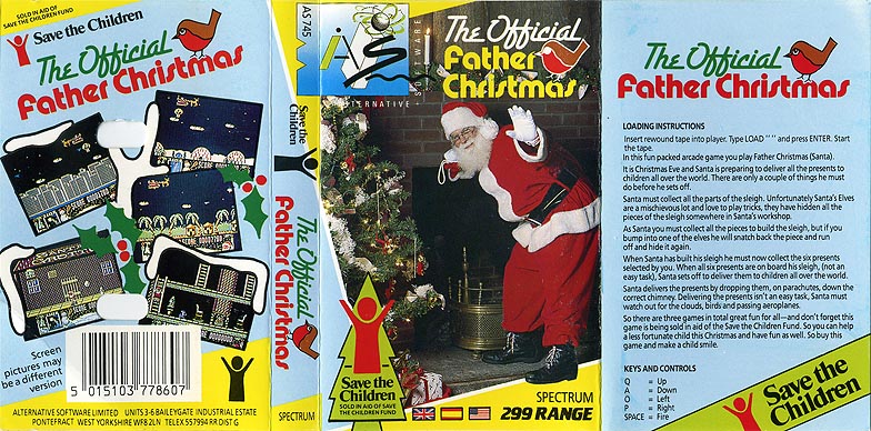 Screen from The Official Father Christmas Game