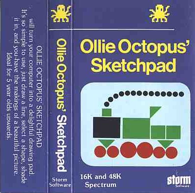 Screen from Ollie Octopus' Sketchpad