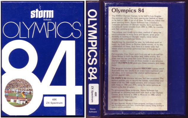 Screen from Olympics 84