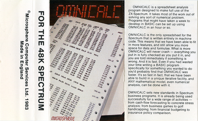 Screen from Omnicalc