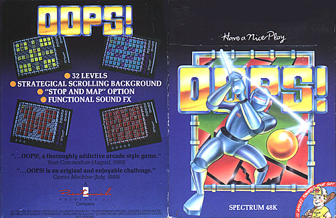 Screen from Oops