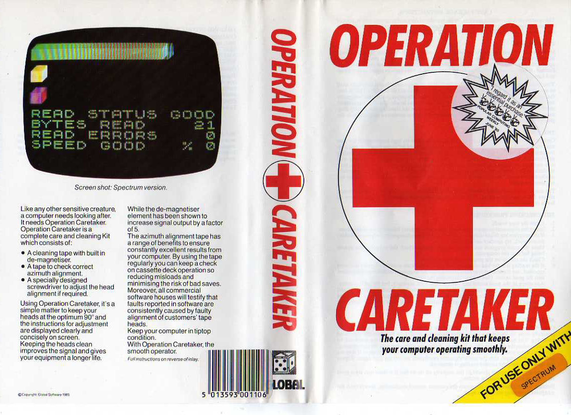 Screen from Operation Caretaker