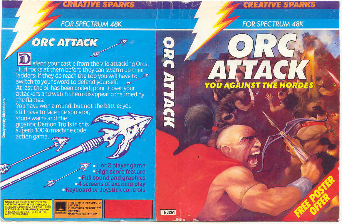 Screen from Orc Attack