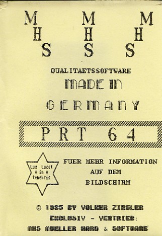 Screen from PRT 64
