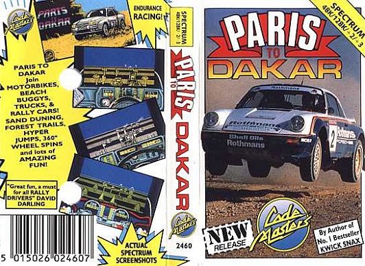 Screen from Paris to Dakar