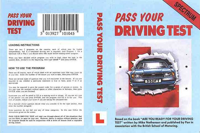 Screen from Pass Your Driving Test