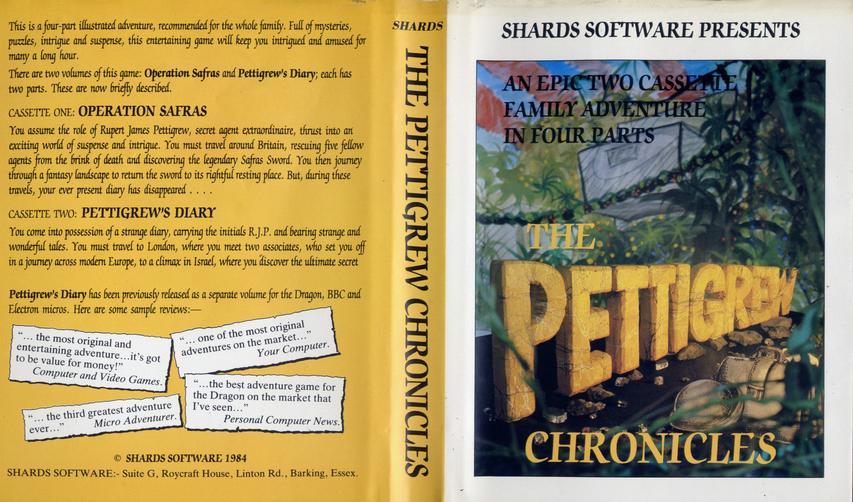 Screen from The Pettigrew Chronicles