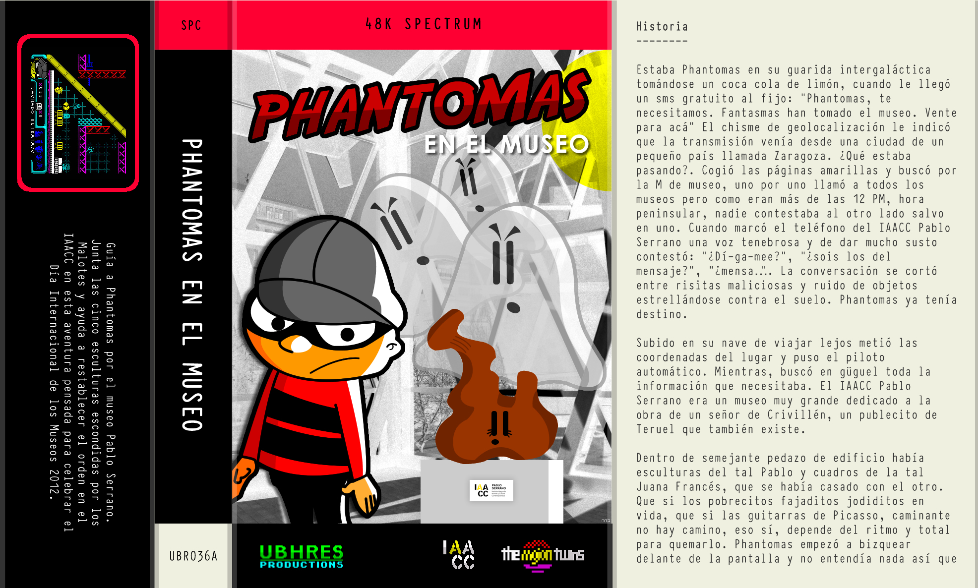 Screen from Phantomas en el Museo
