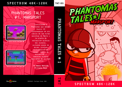 Screen from Phantomas Tales #1: Marsport