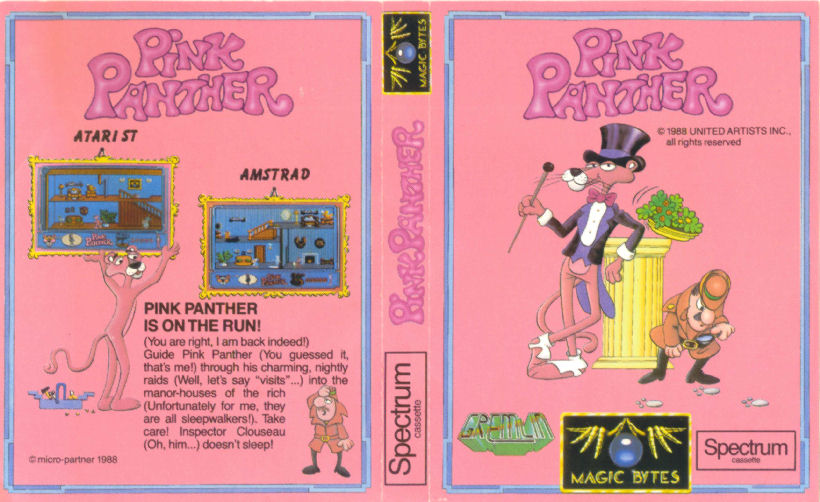Screen from Pink Panther