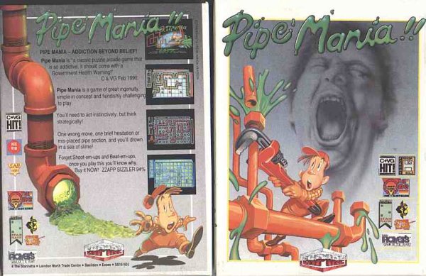 Screen from Pipe Mania