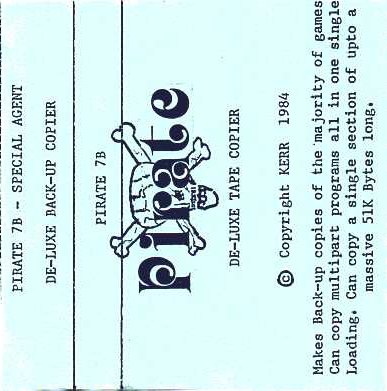 Screen from Pirate 7B - Special Agent