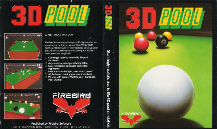 Screen from 3D Pool