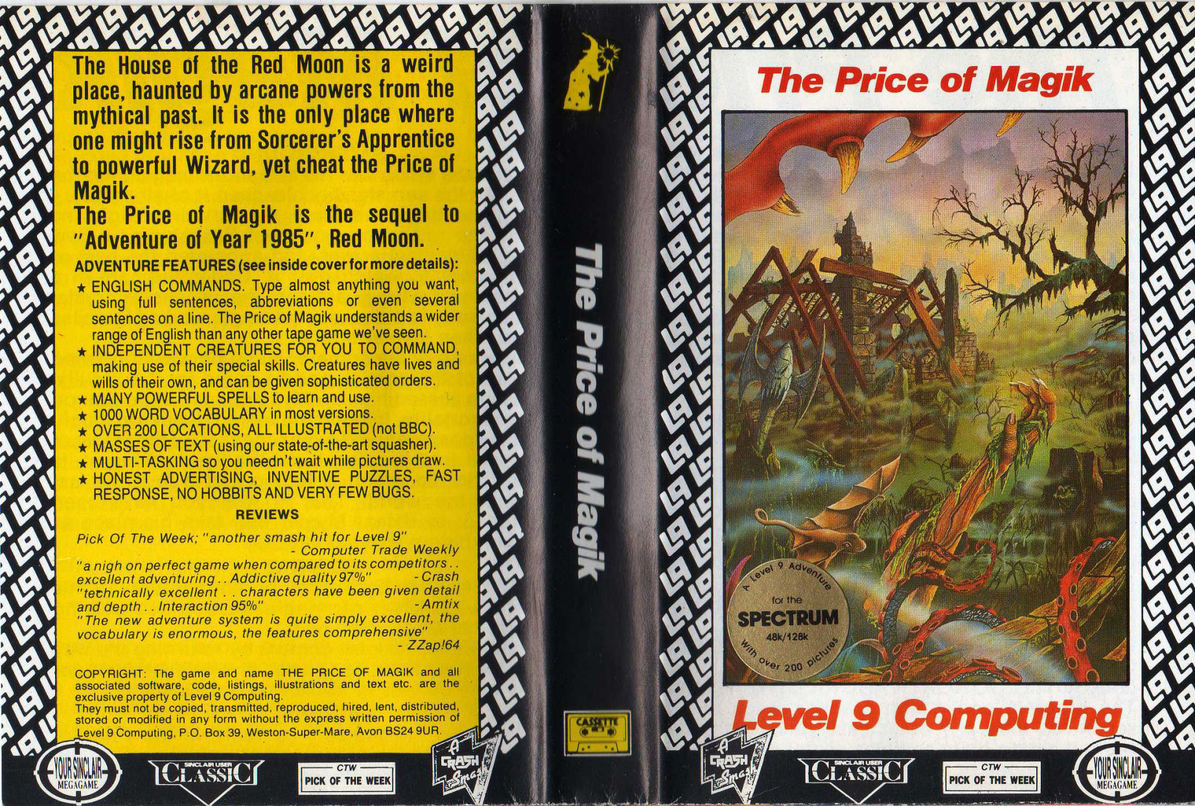 Screen from The Price of Magik