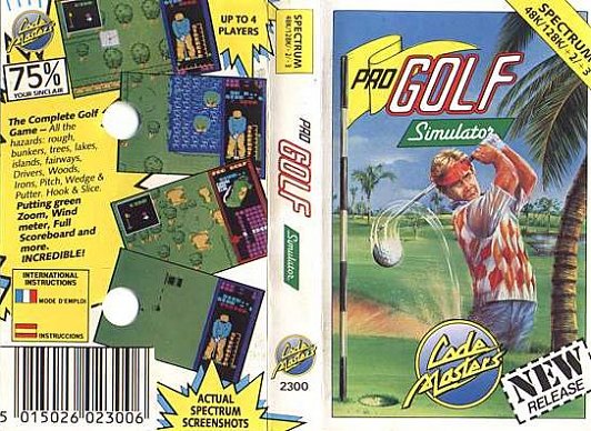 Screen from Pro Golf Simulator