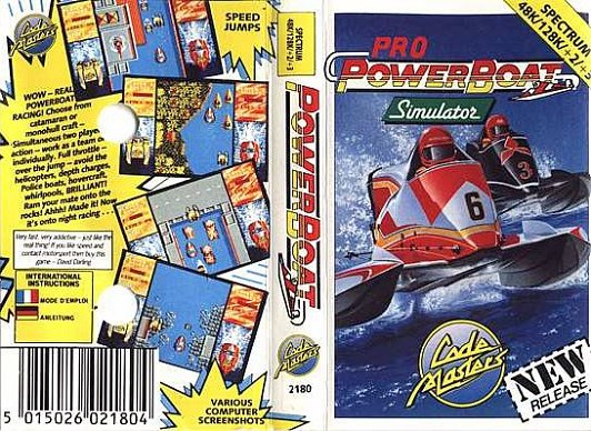 Screen from Pro PowerBoat Simulator