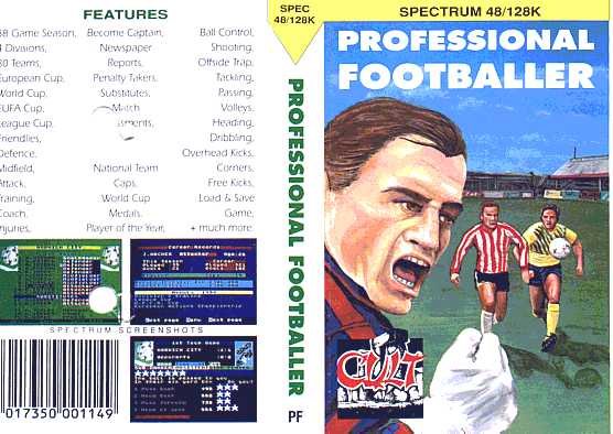 Screen from Professional Footballer