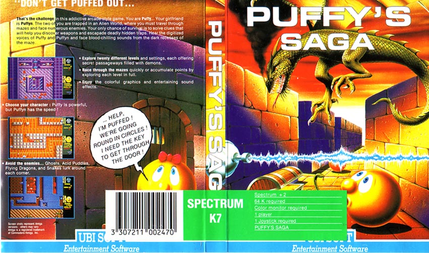 Screen from Puffy's Saga