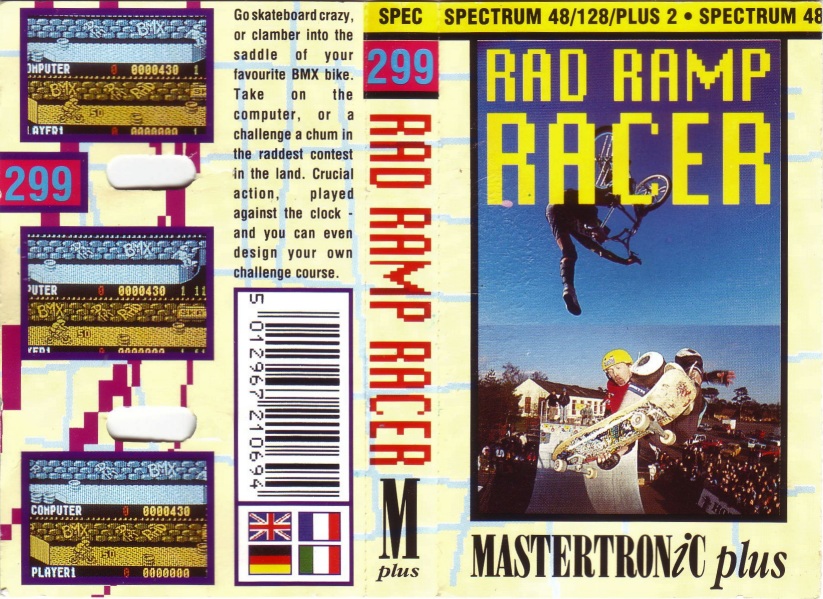 Screen from Rad Ramp Racer