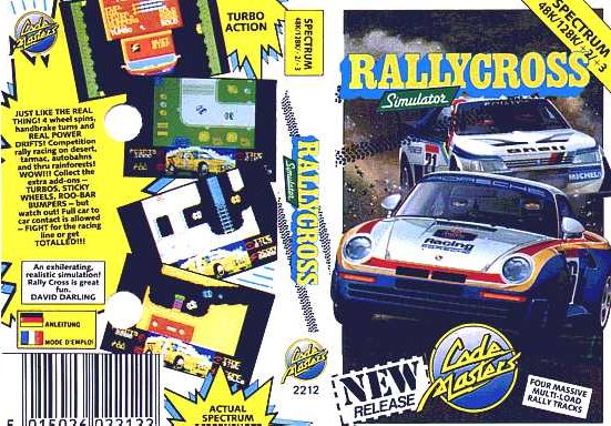 Screen from Rallycross Simulator