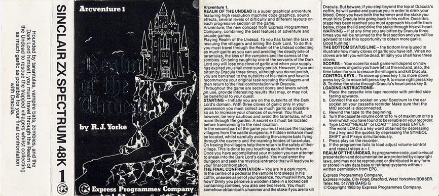 Screen from Realm of the Undead