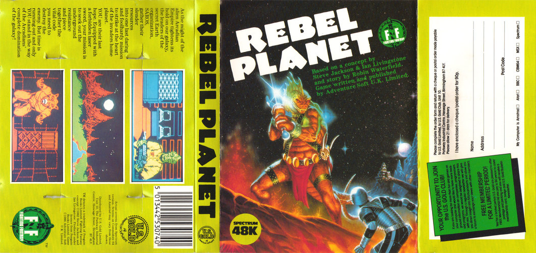Screen from Rebel Planet