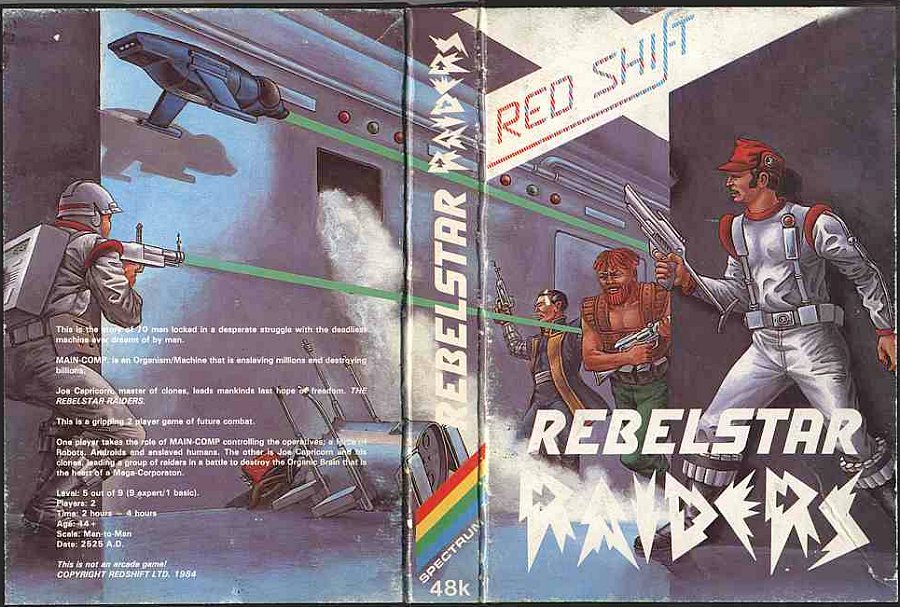 Screen from Rebelstar Raiders