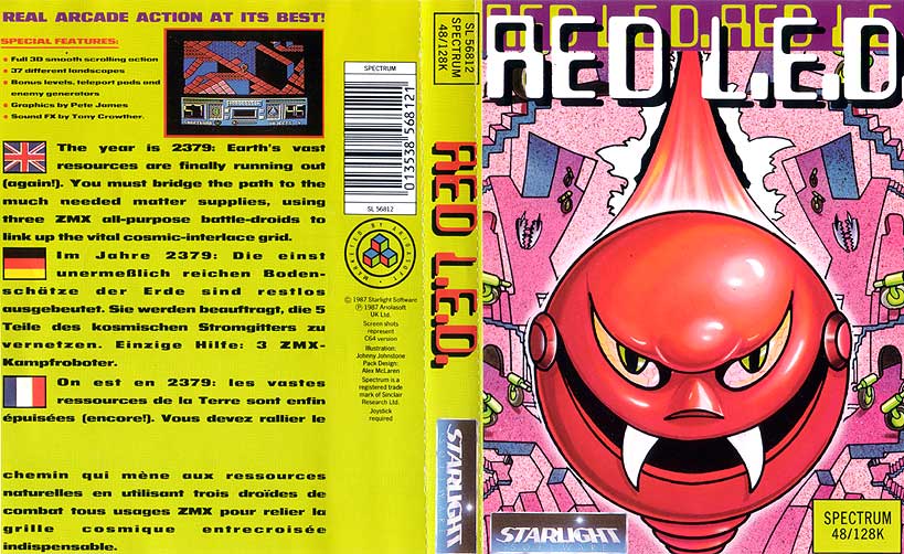 Screen from Red L.E.D.