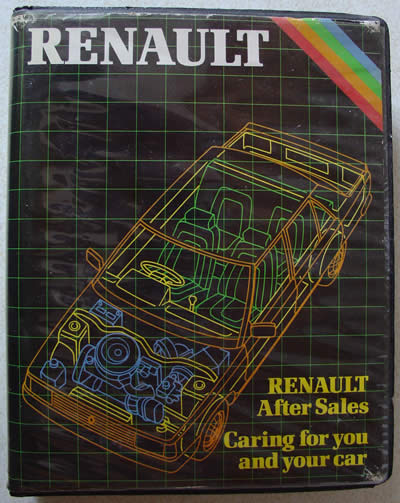Screen from Renault After Sales