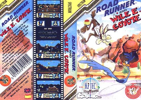 Screen from Road Runner and Wile E. Coyote