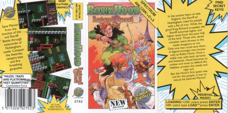 Screen from Robin Hood - Legend Quest