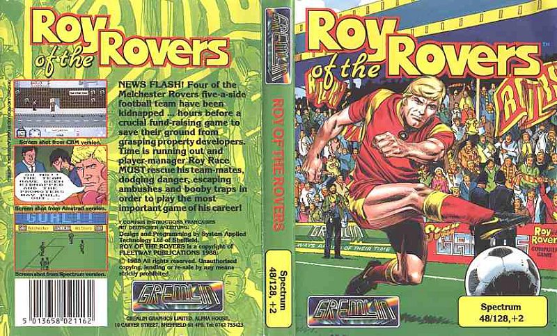 Screen from Roy of the Rovers