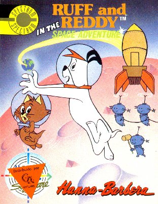 Screen from Ruff and Reddy in the Space Adventure