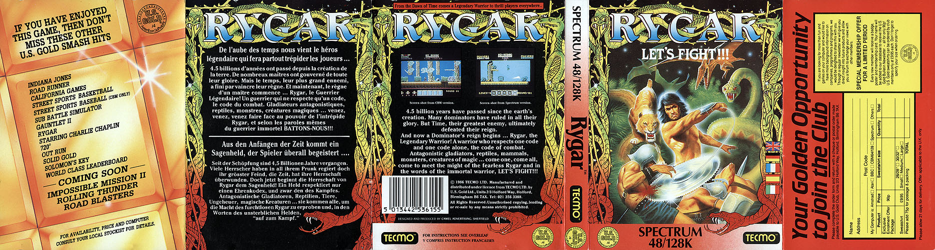 Screen from Rygar