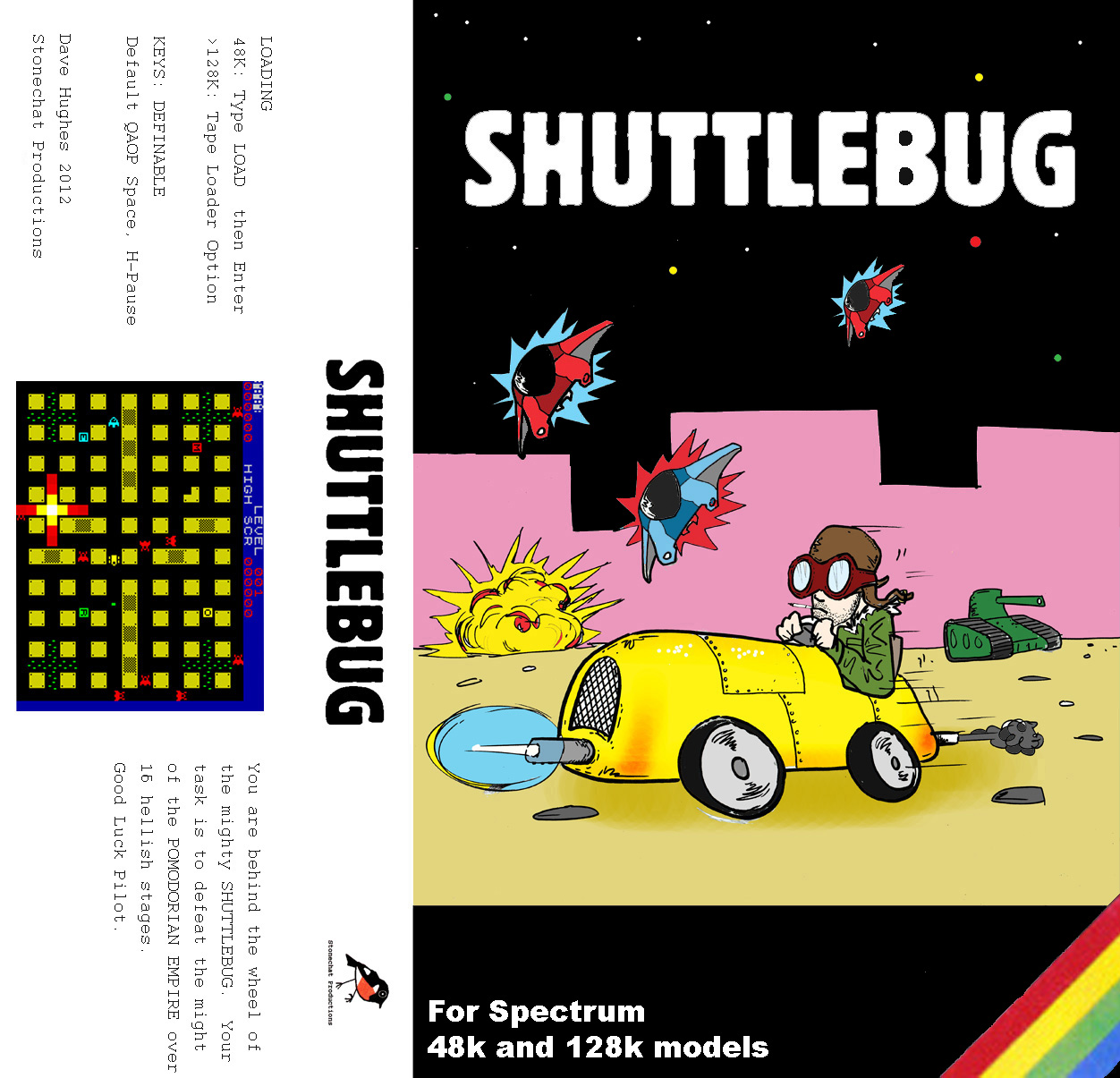 Screen from SHUTTLEBUG
