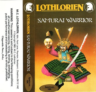 Screen from Samurai Warrior