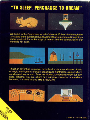 Screen from The Sandman Cometh