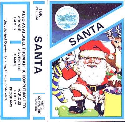 Screen from Santa