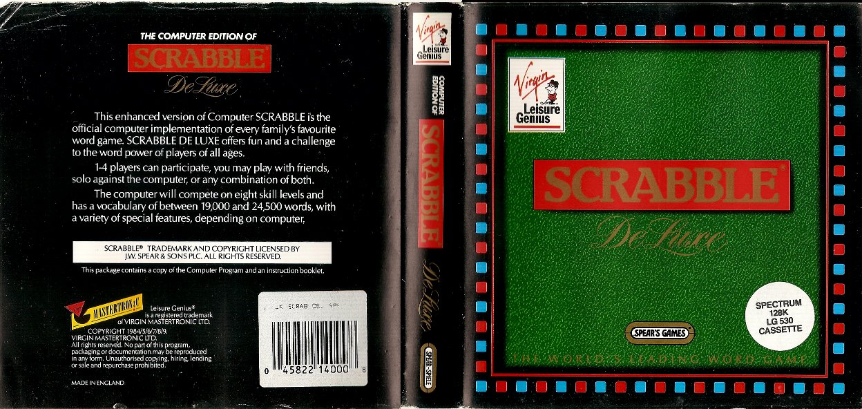 Screen from Scrabble DeLuxe