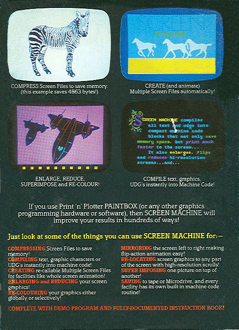Screen from Screen Machine