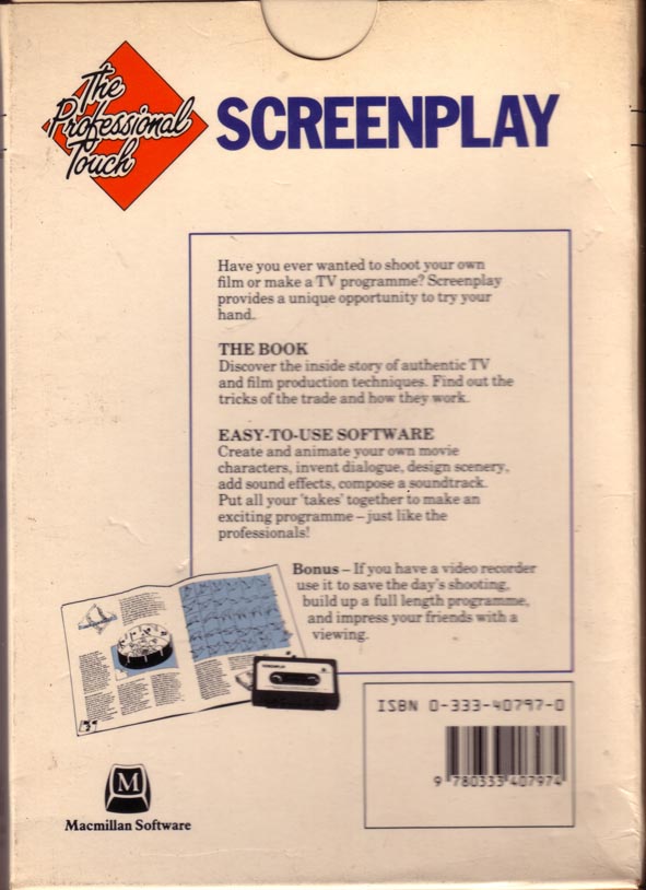 Screen from Screenplay