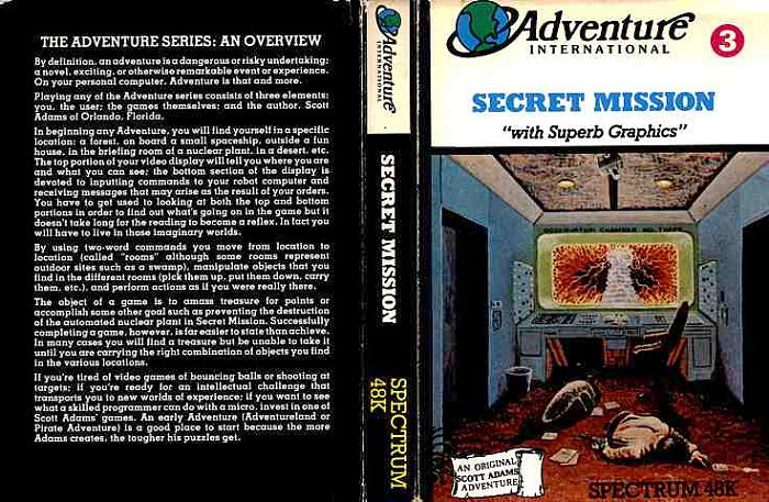 Screen from Secret Mission